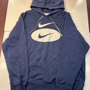 Men's Navy Blue XL Nike Hoodie